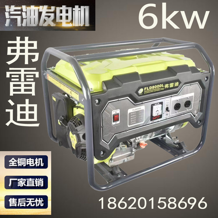 弗雷迪汽油发电机220v家用小汽油发电机
