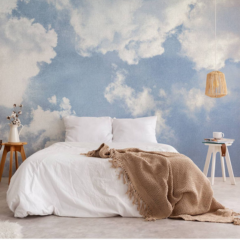 法国进口定制壁画koziel简约云朵轻奢现代客厅卧室沙发餐厅背景墙,家装主材,定制壁画,淘宝优惠券,粉丝福利购,淘宝优惠卷