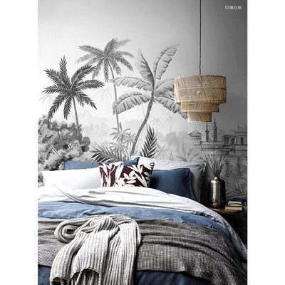 帕拉丛林热带雨林个性壁画墙纸