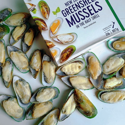 新西兰青口贝泰利M号青口贝半壳