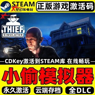小偷模拟器 正版Steam激活码CDKey入库 Thief Simulator全DLC游戏