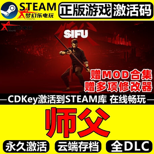师父 Steam激活码CDKey入库全球区国区 Sifu 全DLC 武术动作游戏