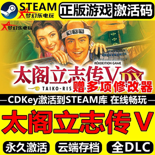 太阁立志传Ⅴ DX正版Steam激活码CDKey入库全球国区全DLC模拟游戏