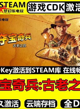 夺宝奇兵古老之圈Steam激活游戏