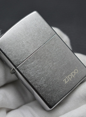 正品ZIPPO 之宝 打火机 花砂 207标志 207ZL