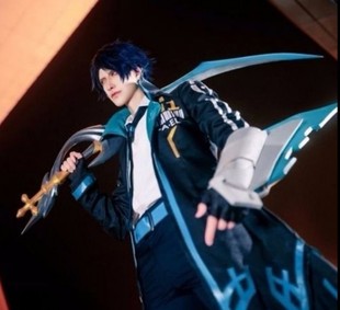 王者cos服装荣耀新版铠 曙光守护者cos服武器假发鞋套装