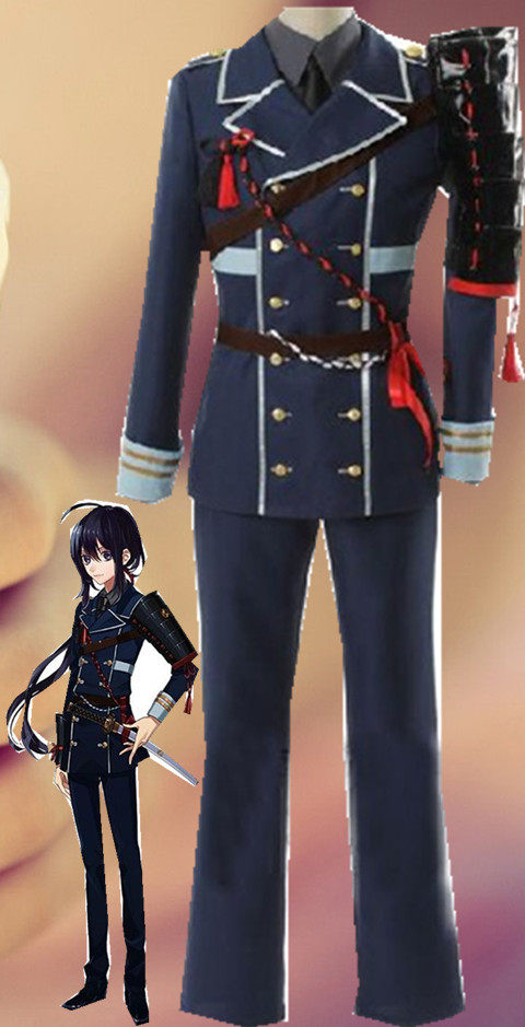 cos服装刀剑乱舞/刀劍亂舞短刀男 鲶尾藤四郎 cosplay服装