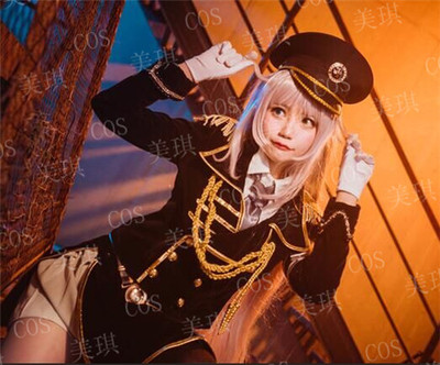 cos服装原创动画【K】第二季 猫 军装 cosplay服装