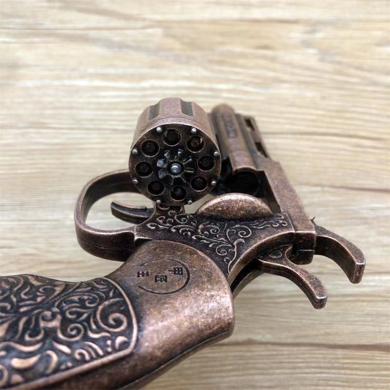 左轮儿童玩具枪表演杂炮合金8响