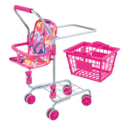 （EN71)出口杂款娃娃玩具学步车游戏床秋千摇篮高脚椅Doll cart