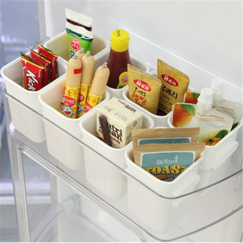 韩国进口昌信勺筷沥水桶抽屉袜子文具多功能整理盒冰箱零食收纳盒