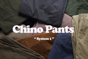 Pants高腰阔腿微锥卡其裤 BasicBeatBrand复古双褶纯棉wide Chino