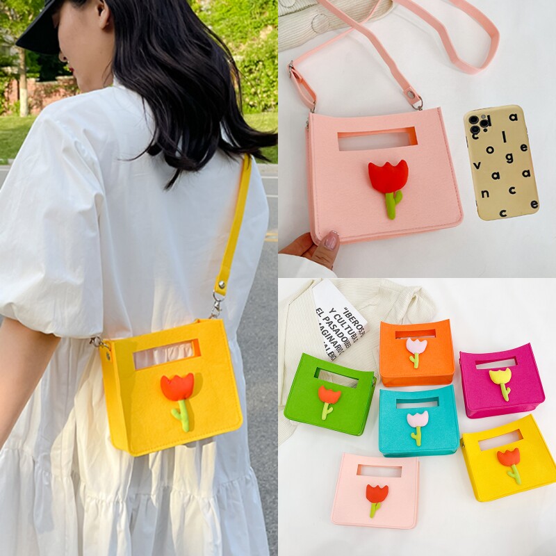 儿童包女可爱斜挎包时尚小挎包小女孩手提环保布包宝宝外出单肩包