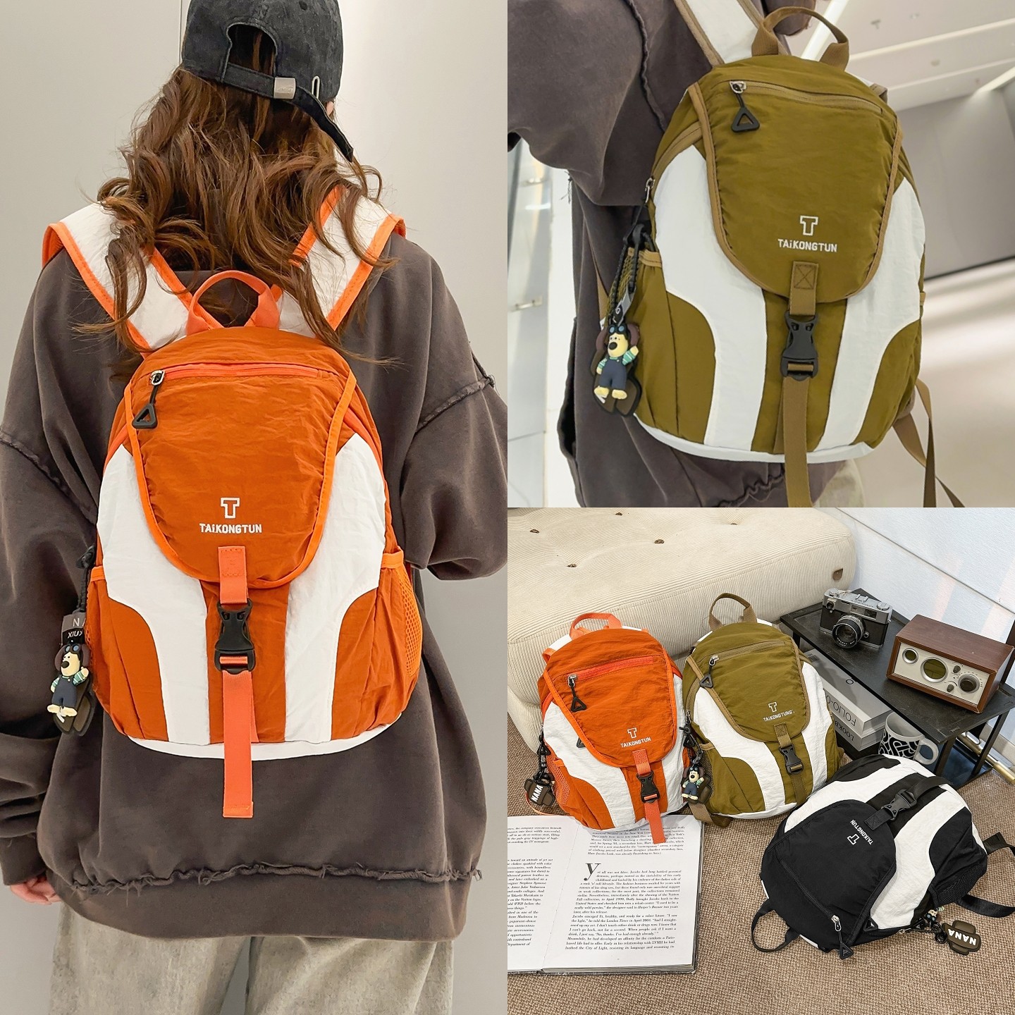 户外超轻量化小登山包男女包防水旅游轻便背包运动双肩包爬山旅行