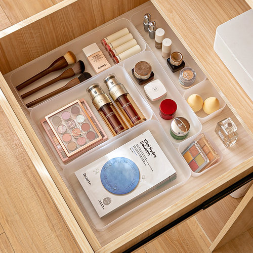 抽屉收纳分隔收纳盒分割隔板