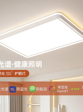 全光谱护眼客厅主灯LED吸顶灯现代简约卧室书房智能全屋套餐灯具