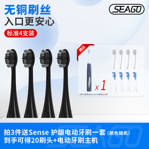 SEAGO赛嘉SG-856刷头4只装