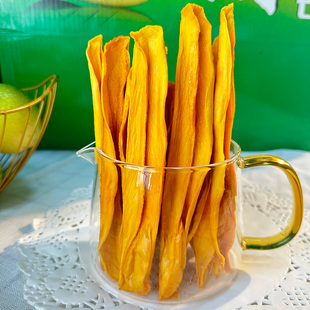 【硕果秋语】鹰嘴芒攀枝花大金煌芒果干批发无添加原味芒果干零食