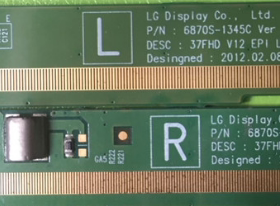 原装37寸边板 6870S-1345C 6870S-1346C 包好