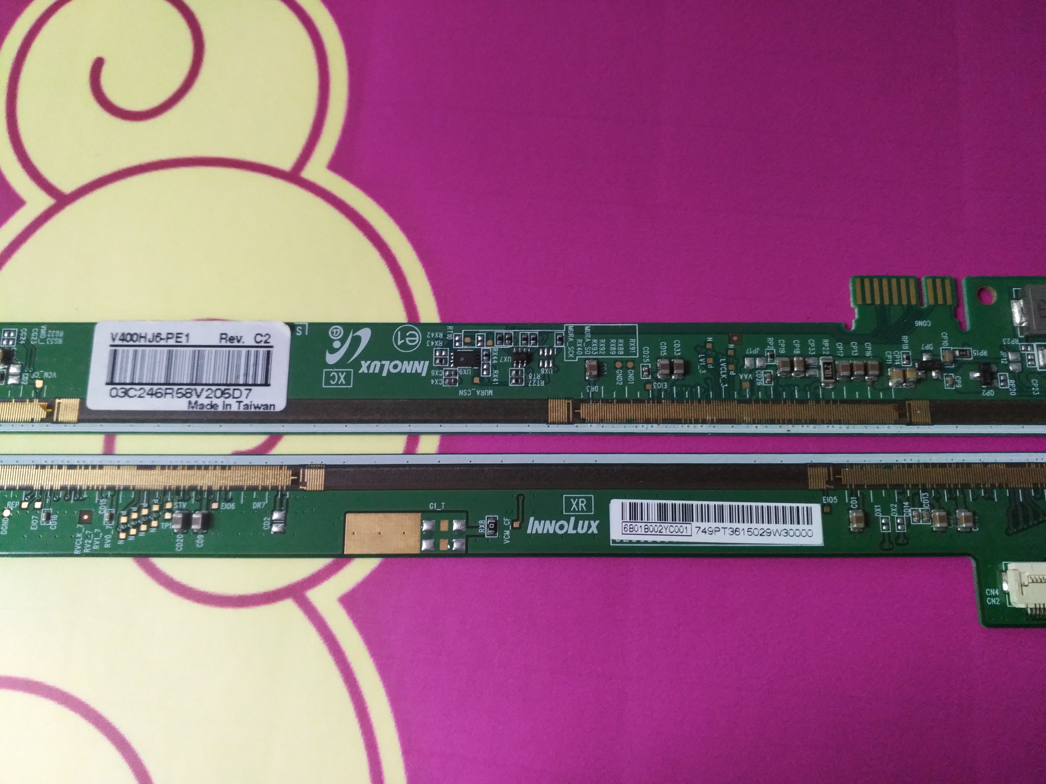 原装电视边板TAB测好发货