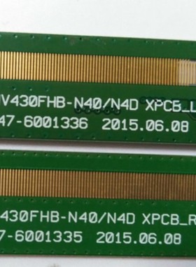 京东方HV430FHB-N40/N4D XPCB-L 47-6001336/47-6001335一对