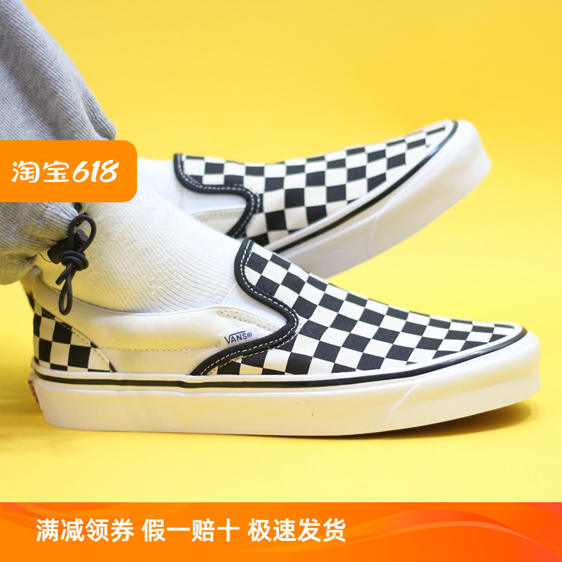 Sunny现货 VANS安纳海姆黑白棋盘SLIP ON DX经典板鞋VN0A3JEXPU1 运动鞋new 板鞋 原图主图