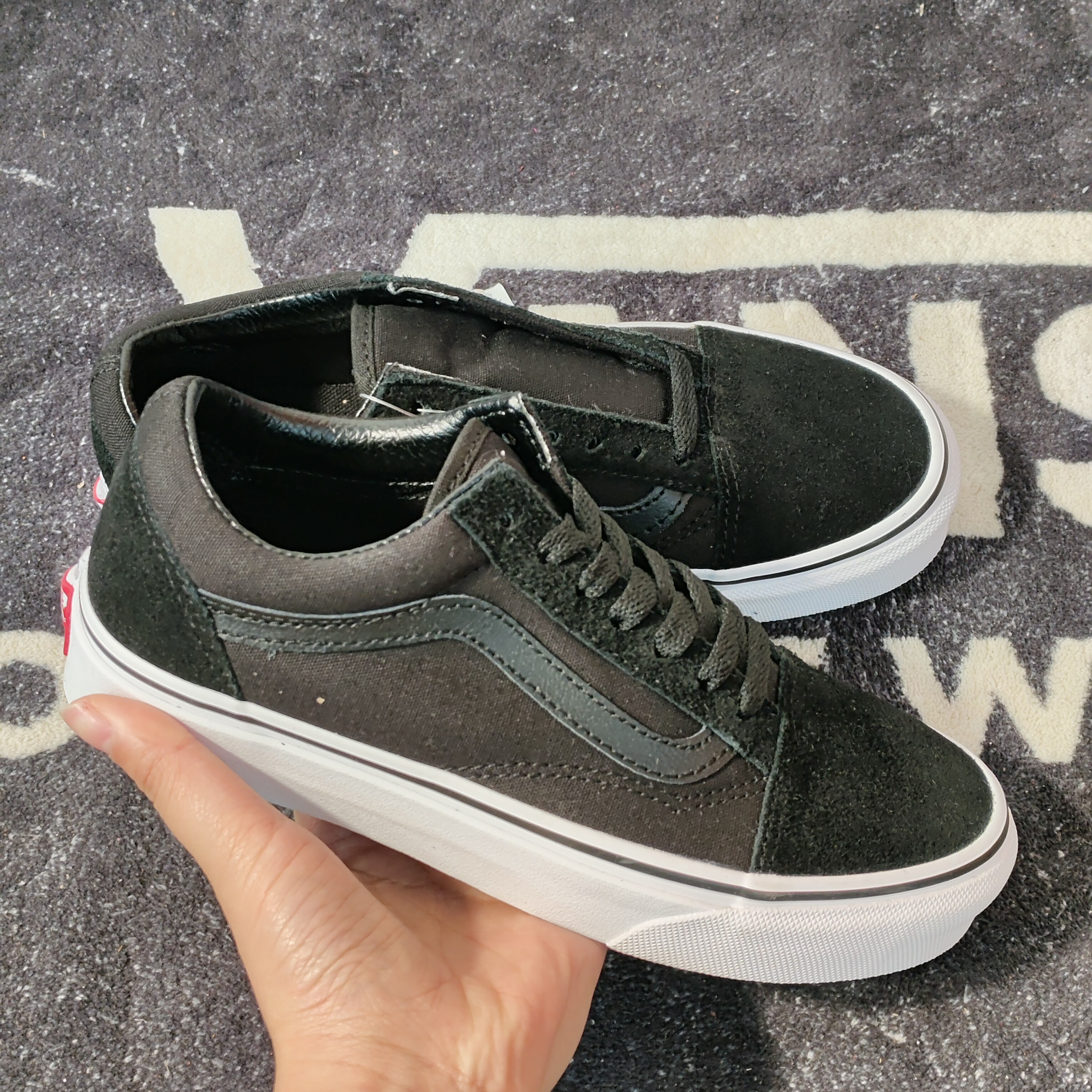 Vans Old Skool黑武士全黑低帮休闲板鞋VN0004OJ6D3