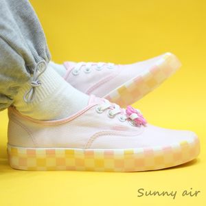 Sunny现货 VANS成都城市美食樱花冰粉Authentic帆布鞋VN000EE30V7