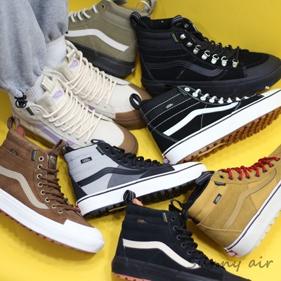 Sunny现货 VANS SK8-HI MTE-2冬季加绒保暖板鞋VN000CVT6BT VTBLK