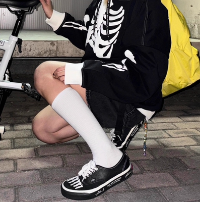 Sunny现货 VANS黑色Mark SBTG x Authentic联名板鞋VN000BW5BPR