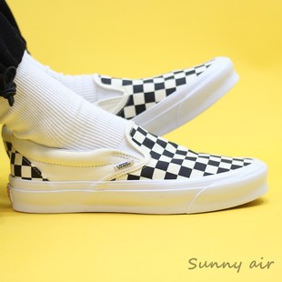 VANS Vault VN0A45JKT0A Sunny现货 Slip On黑白高端棋盘格板鞋