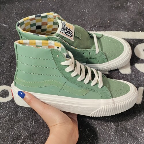 Vans Sk8-Hi 38 Decon SF抹茶绿高帮休闲板鞋 VN0A4UWN22X