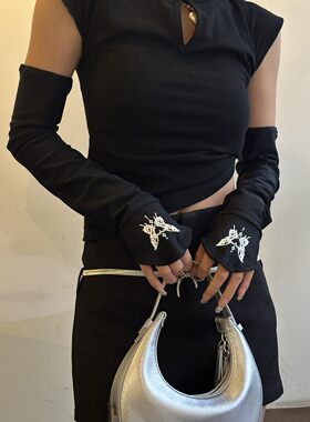 冰袖女韩版学生夏季防晒手套