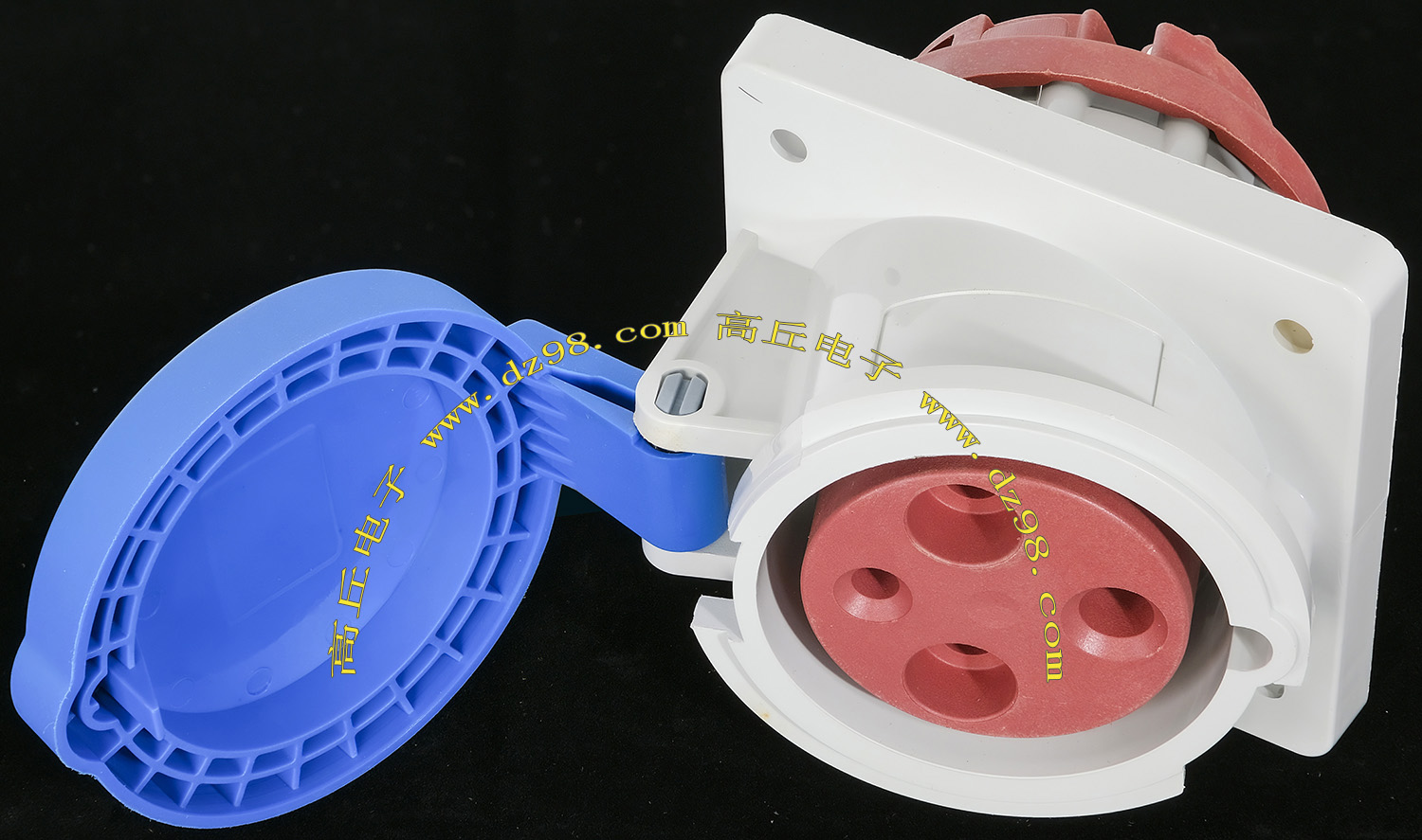 COOPER WD363SR6W-X-B 63A-6h/250V 2P+地 IP44 防水 4线 244 246