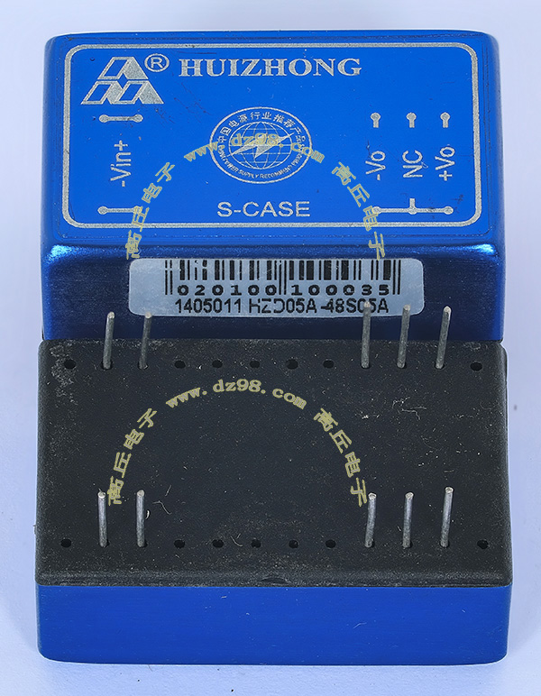 HZD05A-48S05A 36-72V转5V 5W电源模块 HUIZHONG