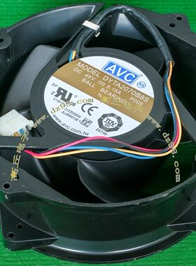 AVC DYTA2070B8S 48V 5.6A 大功率 滚珠轴承风扇