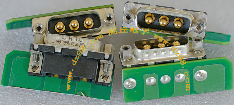 D3W3P36A6GL08LF 3线镀金 连接器 插座 每针电流大于30A