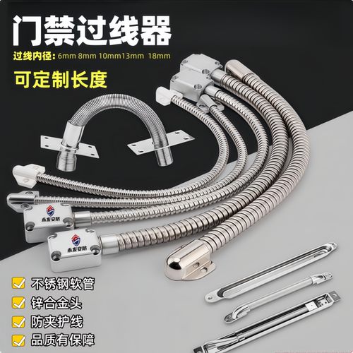 不锈钢门禁门窗过线护线管