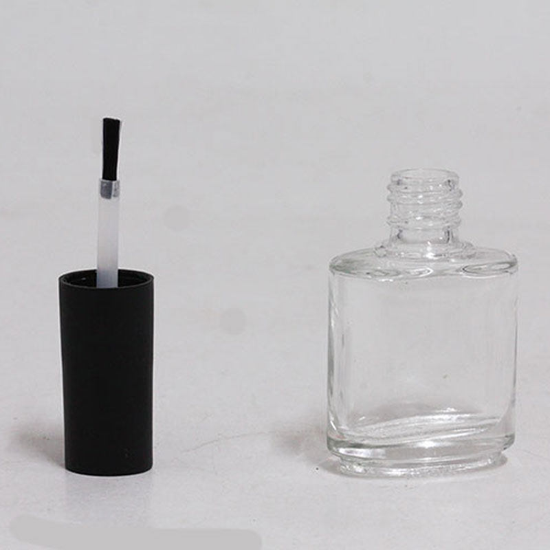 美甲15ml指甲油玻璃空瓶子 高透亮分装瓶小样瓶 DIY空瓶子