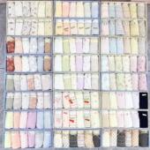 女士内裤 莫代尔中腰高开叉蕾丝透气冰丝平角裤 多款 秘语六条装 式