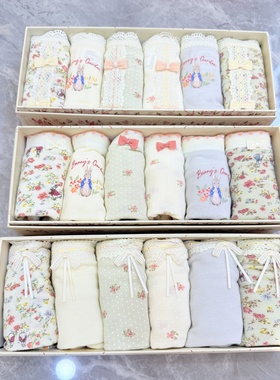 秘语女士内裤·邦妮来信腈纶舒适中腰平角裤女62114/62115/62116