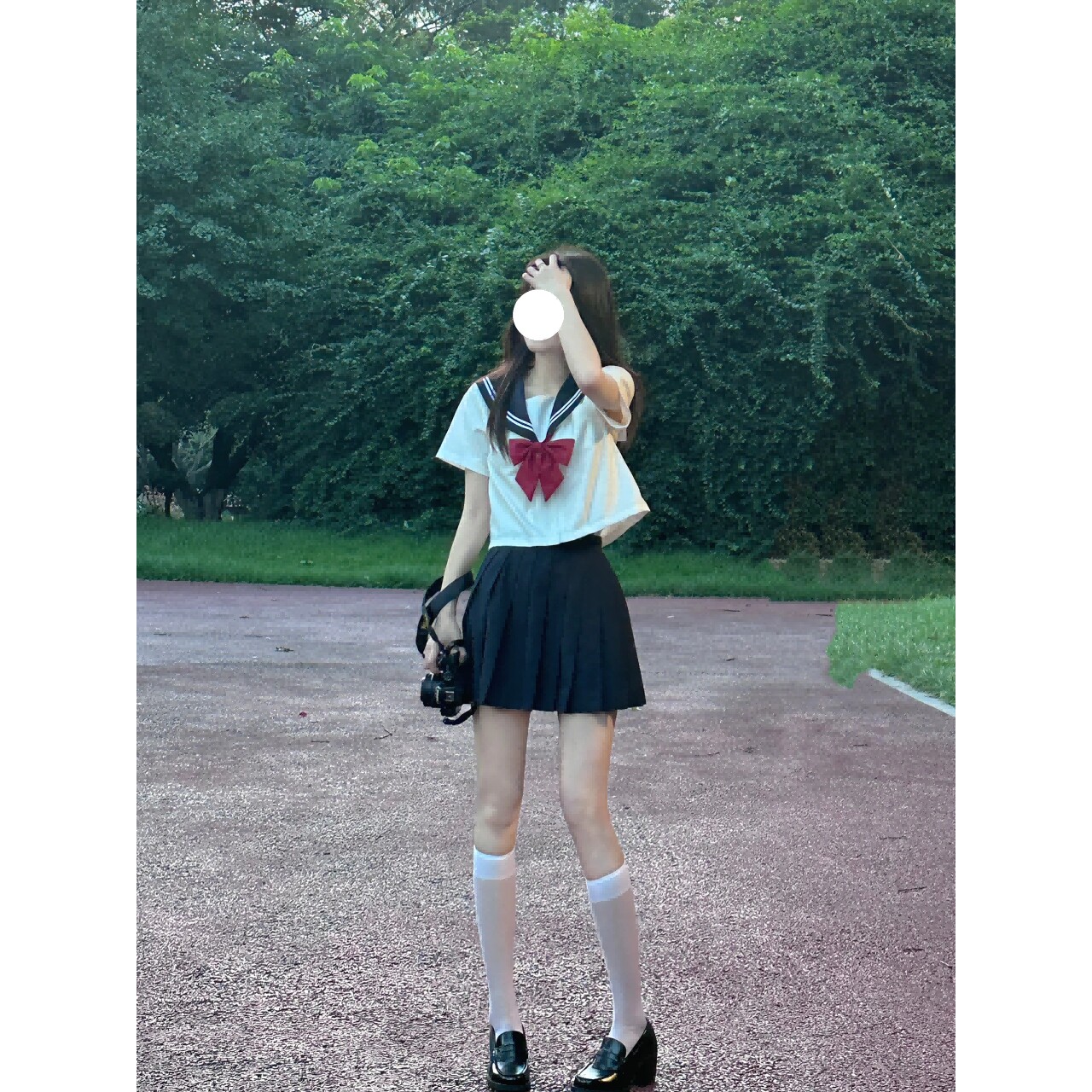 收腰原创日系正版jk制服套装少女长短袖学院风校供水手服班服通勤