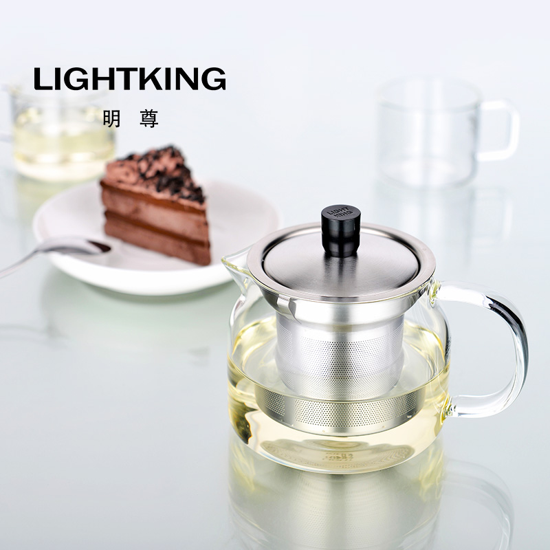 金灶泡茶壶玻璃过滤网家用