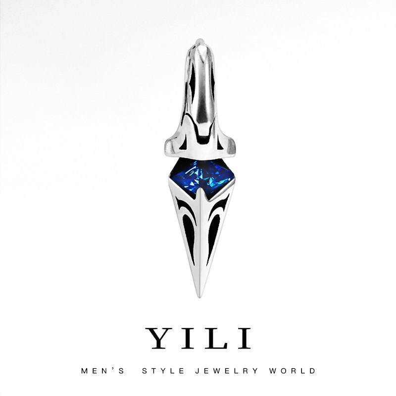 「星芒」纯银高级感耳环 复古小众男士耳钉 潮流百搭男生礼物男潮,饰品/流行首饰/时尚饰品新,耳环,淘宝优惠券,粉丝福利购,淘宝优惠卷