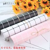 chic风ins日韩风格 大格子背景纸 美食拍摄道具大尺寸背景卡片