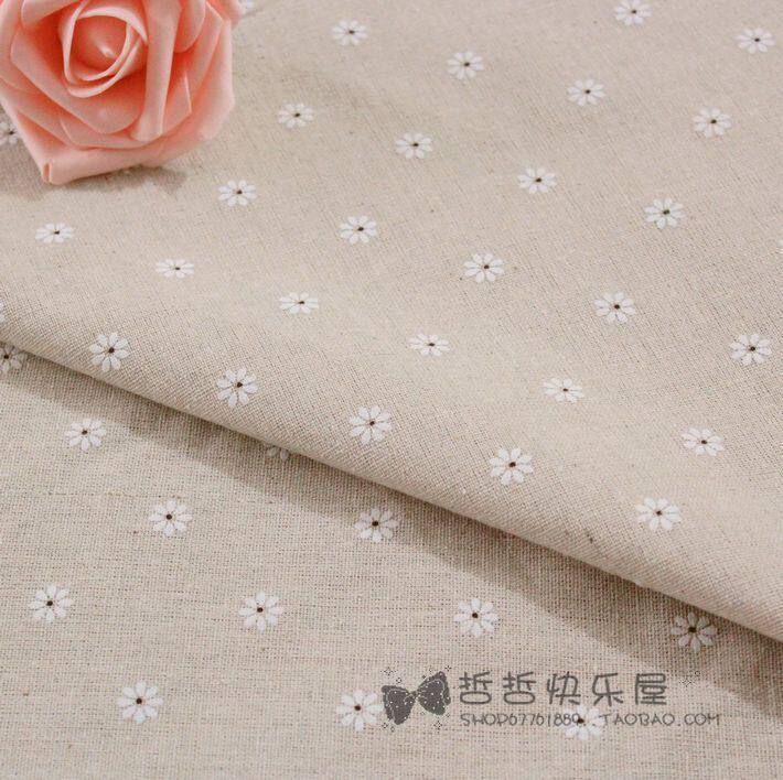 拍照背景布 摄影 拍摄道具毛毡布 白色小太阳花麻布50*50