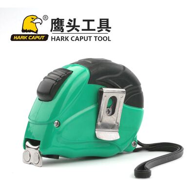 鹰头（HARK CAPUT） 鲁班尺不锈钢卷尺5米高精度圈尺测量盒尺测量