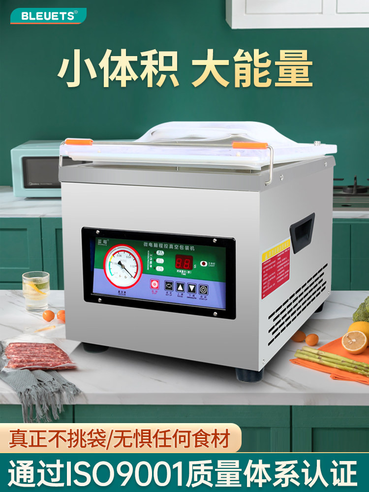 真空机包装机家用小型全自动食品包装袋抽真空封口机粽子密封机