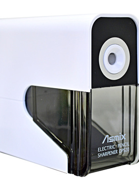 包装磨损-低价处理不影响使用 阿思卡(Asmix)DPS20W时尚电动卷笔刀.电池版.白色