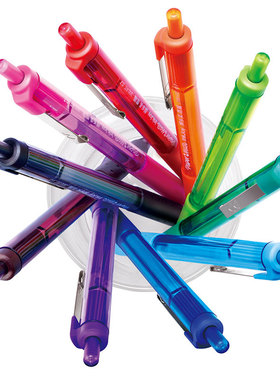 美国缤乐美（papermate）300RT意趣圆珠笔签字笔学生经典顺滑彩色按动圆珠笔文具0.7mm中性笔